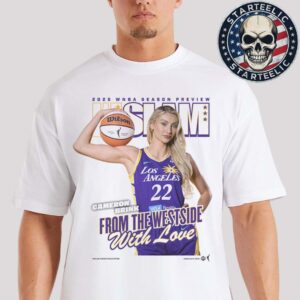 Slam WSlam 256 Cover Tee Cameron Brink Los Angeles Sparks Magazine From The Westside With Love WNBA 2025 Unisex T-Shirt