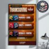 Baltimore Ravens Vs Buffalo Bills MVP Matchup In Week 1 NFL 2025 Schedule Home Decor Poster Canvas
