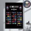NFL 2025 Schedule Release Christmas Day Dallas Cowboys Vs Washington Commanders And Detroit Lions Vs Minnesota Vikings And Denver Broncos Vs Kansas City Chiefs Home Decor Poster Canvas