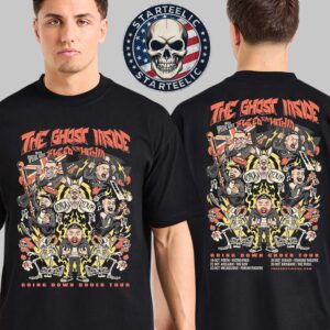 The Ghost Inside With Bleed From Within Going Down Under Tour 2025 Dates List Schedule In Australia On October 2025 Two Sided Unisex T-Shirt