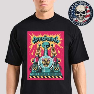 The Offspring Event Poster At Rod Laver Arena In Melbourne Australia On May 7th And 8th 2025 Unisex T-Shirt
