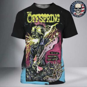 The Offspring Supercharged Tour Event Poster At Qudos Bank Arena In Sydney Olympic Park, Australia On May 11th 2025 All Over Print Shirt