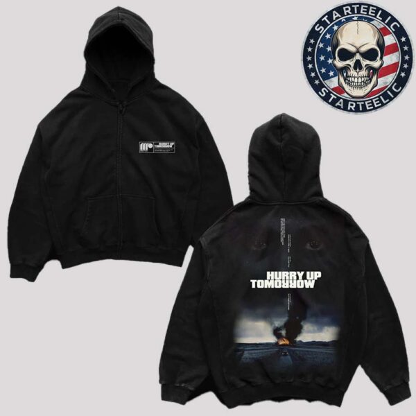 The Weeknd Tour Film 2025 Hurry Up Tomorrow Red Terror Unisex Zip Hoodie