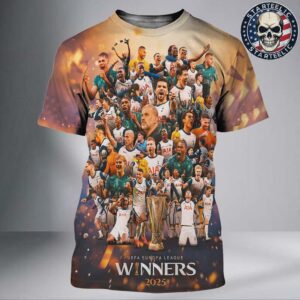 Tottenham Hotspur Are UEFA Europa League Winner Bilbao Final 2025 All Over Print Shirt