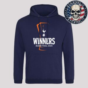 Tottenham Hotspur Europa League 2025 Winners Bilbao Final 2025 Unisex Hoodie