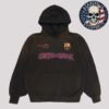 Travis Scott Cactus Jack CJ X Nike X FC Barcelona Split-Dye Crest Unisex Hoodie