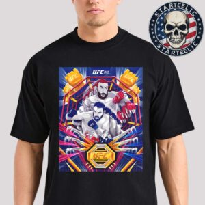UFC 315 Artist Series Poster World UFC Champions 2025 Unisex T-Shirt