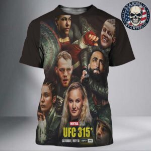 UFC 315 X The New Avenger Thunderbolts 5 Current Or Former Champions 2025 in Montreal On May 10th 2025 All Over Print Shirt