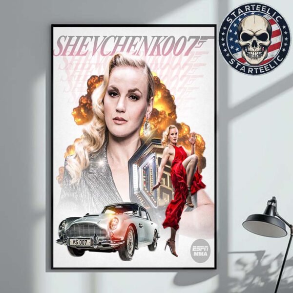 Valentina Shevchenko Is The UFC Women’s Flyweight Champion 2025 UFC 315 Home Decor Poster Canvas