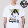 WSlam 256 Cover Tee Dallas Wings DiJonai Carrington Ready To Fly 2025 WNBA Season Preview 2025 Unisex T-Shirt