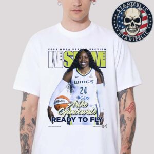 WSlam 256 Cover Tee Dallas Wings Arike Ogunbowale Ready To Fly 2025 WNBA Season Preview 2025 Unisex T-Shirt