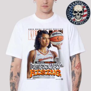 WSlam 256 Cover Tee The Phoenix Mercury Rising Satou Sabally 2025 WNBA Season Preview Unisex T-Shirt