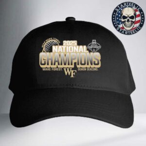 Wake Forest University Men’s Tennis 2025 National Champions Classic Cap Hat Snapack