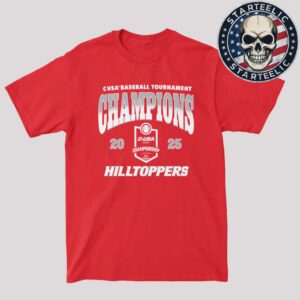 Western Kentucky Hilltoppers Baseball 2025 C-USA Baseball Tournament Champions Tee Unisex T-Shirt