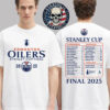 Edmonton Oilers Connor McDavid Franklin Player Name And Number Unisex T-Shirt
