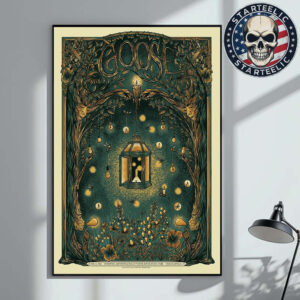 Goose Event Poster At Everwise Amphitheater At White River State Park In Indianapollis Indiana On June 12 2025 Home Decor Poster Canvas