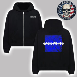 Jack White No Name Tour 2025 Cover Unisex Zip Hoodie