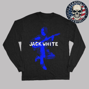 Jack White No Name Tour 2025 Photo Black Unisex Longsleeve
