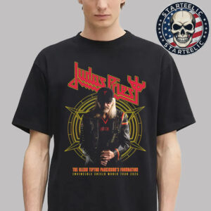 Judas Priest Shield Of Pain Tour 2025 Merch Glenn Tipton Shield Of Pain Tee Two Sided Unisex T-Shirt