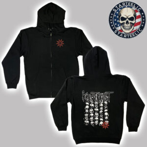 Knotfest Stacked Ending Unisex Zip Hoodie