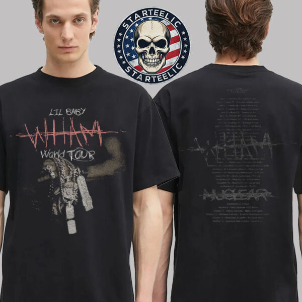 Lil Baby WHAM Tour 2025 Chains Tee Two Sided Unisex T-Shirt