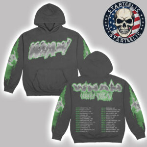 Lil Baby WHAM Tour 2025 Flames Unisex Hoodie