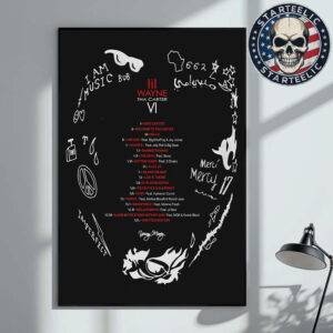 Lil Wayne Tha Carter VI 2025 Music List And Special Guest Home Decor Poster Canvas