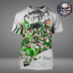 London Knights Are The Memorial Cup Champions 2025 NHL All Over Print Shirt