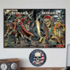 Metallica M72 Tampa 2025 Night 2 Merch Poster At Raymond James Stadium In Tampa Florida On June 8th 2025 Met On Tour 2025 Home Decor Poster Canvas