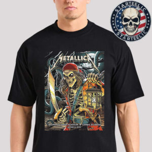 Metallica M72 Tampa 2025 Night 2 Merch Poster At Raymond James Stadium In Tampa Florida On June 8th 2025 Met On Tour 2025 Unisex T-Shirt