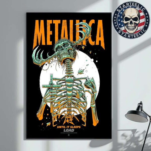Metallica Until It Sleeps Poster Load Remastered 2025 Home Decor Poster Canvas