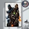 Wu Tang Clan Tonight Poster Attack Of Tite Killa Beez For Tampa Florida At Amalie Arena On June 10 2025 Home Decor Poster Canvas