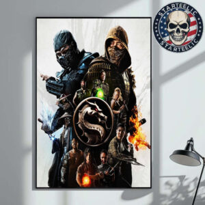 Mortal Kombat 2 Only In Theater On October 24th 2025 Home Decor Poster Canvas