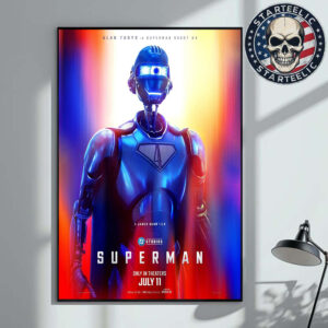 New Character Posters For Superman Kelex Superman Robot Only In Theaters Jully 11 2025 Home Decor Poster Canvas