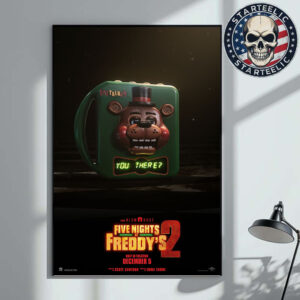 New Poster For Five Nights At Freddys 2 Only In Theaters December 5 2025 Home Decor Poster Canvas
