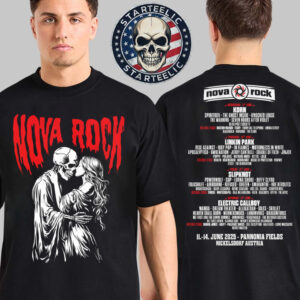Nova Rock 2025 At Pannonia Fields In Nickelsdorf Austria On June 11-14 2025 Till Death Two Sided Unisex T-Shirt