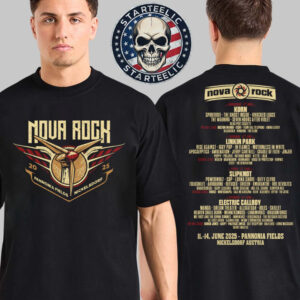 Nova Rock 2025 At Pannonia Fields In Nickelsdorf Austria On June 11-14 2025 Wheel Two Sided Unisex T-Shirt