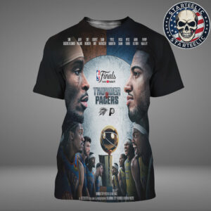 Oklahoma City Thunder Vs Indiana Pacers NBA Finals 2025 All Over Print Shirt