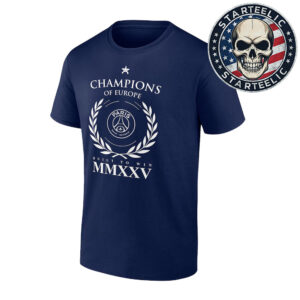 Paris Saint Germain Nike 2025 UEFA Champions League Winners Final Munich 2025 Laurel Unisex T-Shirt
