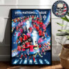 Metallica M72 Tampa 2025 Night 1 And 2 Merch Poster At Raymond James Stadium In Tampa Florida On June 6th And 8th 2025 Met On Tour 2025 Home Decor Poster Canvas