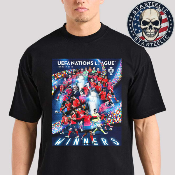 Portugal Are UEFA Nations League Winner Germany 2025 Unisex T-Shirt
