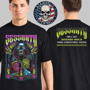 Sessanta V2.0 Event Tee At Baxter Arena In Omaha Nebraska On June 3 2025 Two Sided Unisex T-Shirt