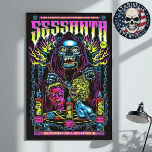 Sessanta V2.0 Tonight Poster At Baxter Arena In Omaha Nebraska On June 3 2025 Home Decor Poster Canvas