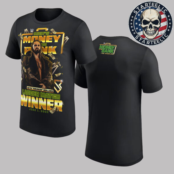 Seth Rollins Money In The Bank 2025 WWE Match Winner Unisex T-Shirt