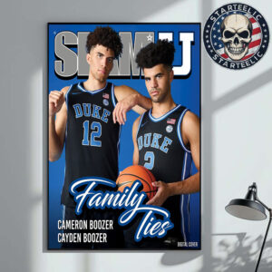 SlamU 10 Cover Tee Cameron And Cayden Boozer Family Ties Home Decor Poster Canvas