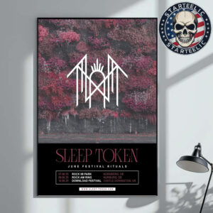 Sleep Token Event Poster For June Festival Rituals 2025 Schedule Date List Home Decor Poster Canvas