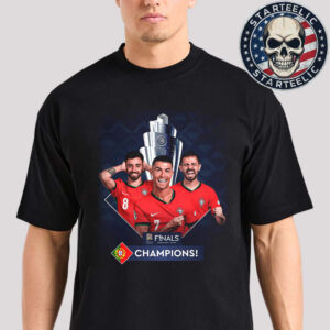 UEFA Nations League Champions Are Portugal In Germany 2025 Unisex T-Shirt