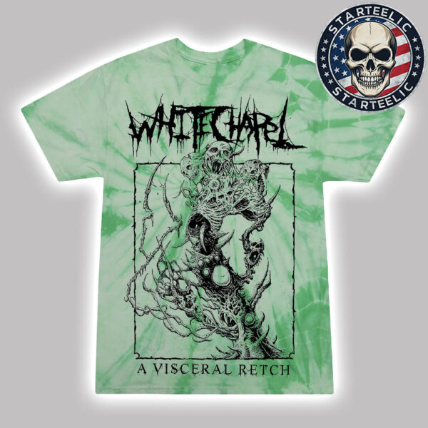 Whitechapel Band A Visceral Retch Spider Mint All Over Print Shirt