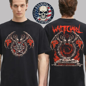 Whitechapel Band Sepulcher Faded Two Sided Unisex T-Shirt