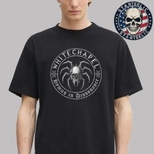 Whitechapel Band Spider Skull Unisex T-Shirt
